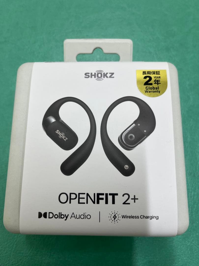 SHOKZ OPENFIT 2+ ブラック　フラッグシップ