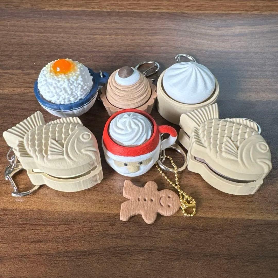 バラ売りお値下げ不可❌ putto クリッカー6点 たい焼き 卵かけご飯 肉まん