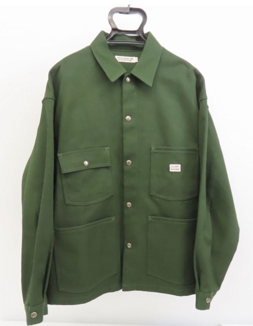 cootie Cotton Kersey Short Coverall グリーン