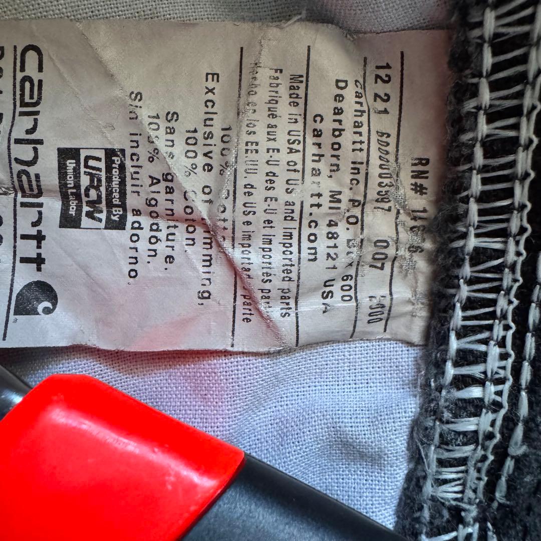 carhartt ダブルニー ペインターパンツ 33×34 ブラック USA製