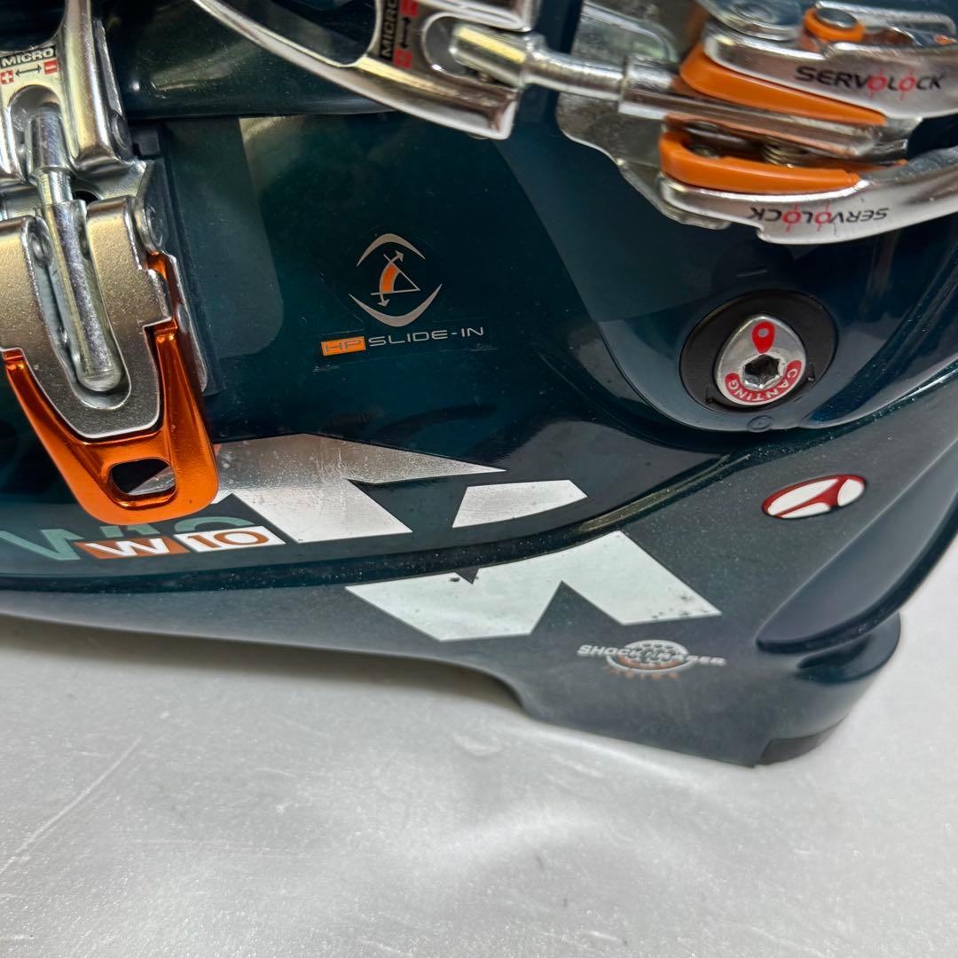 315mm 27-27.5cmスキーブーツ ダークグリーン緑色Nordica