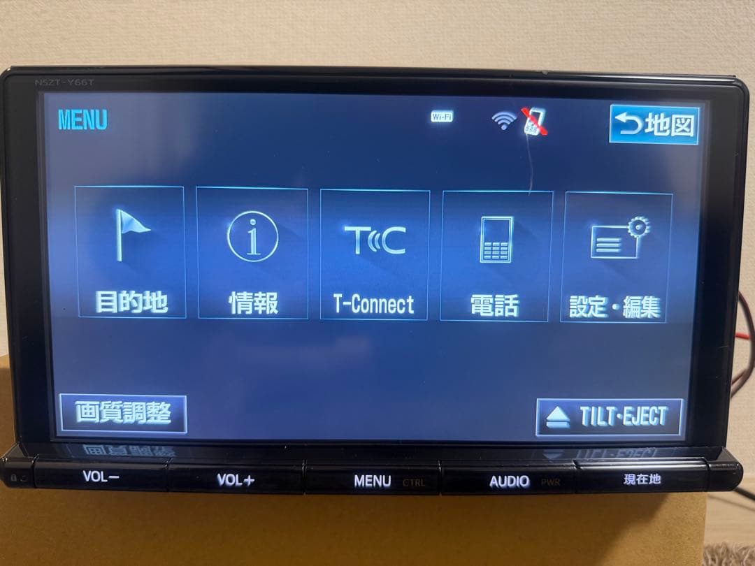 TOYOTA NSZT-Y66T Bluetooth搭載ナビゲーションシステム