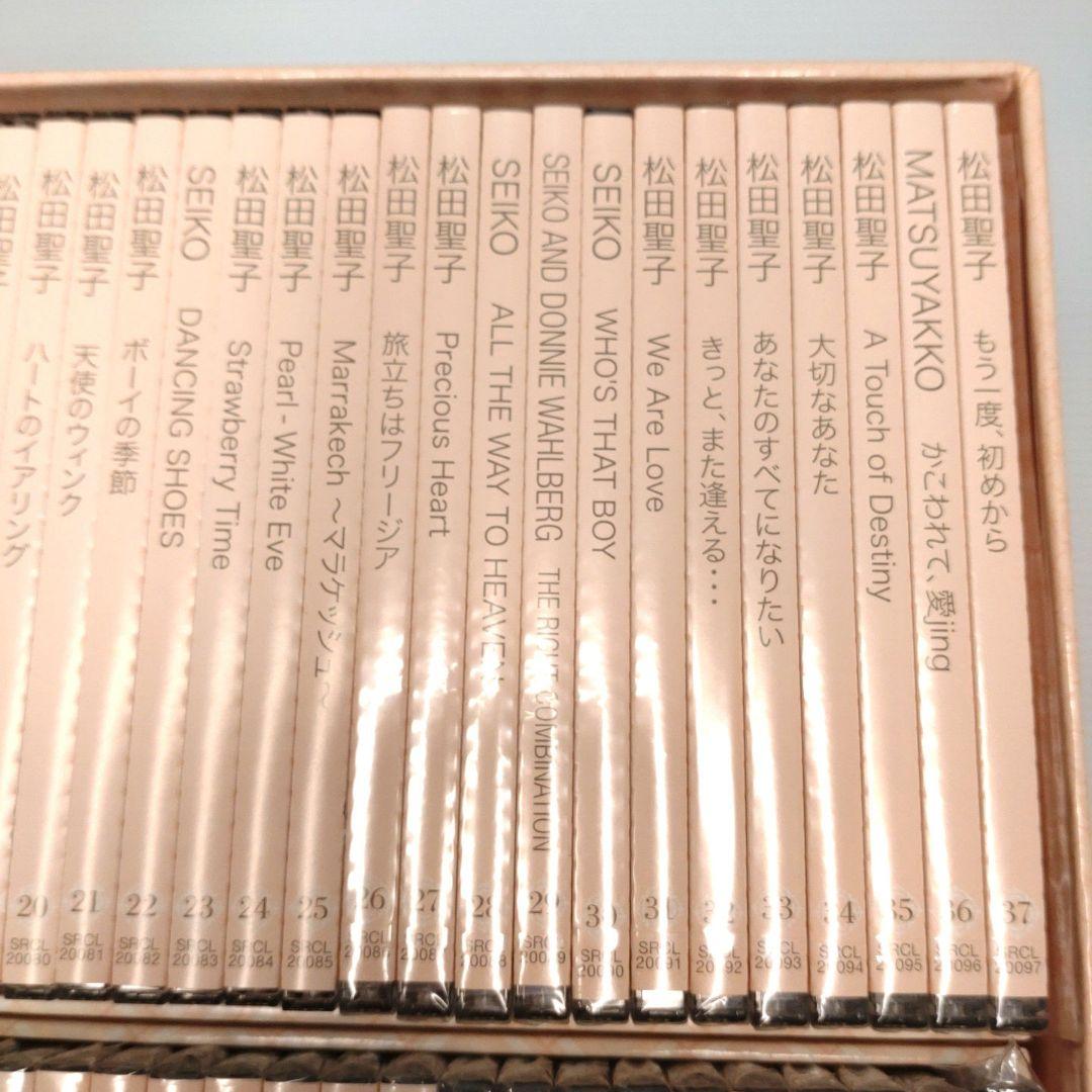 【超美品】松田聖子 シングルコレクション 30周年記念ボックス