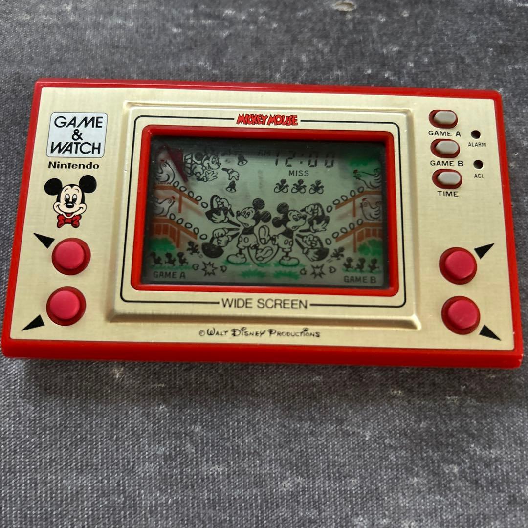 【動作確認済み】ミッキーマウス　任天堂　ゲームウォッチ
