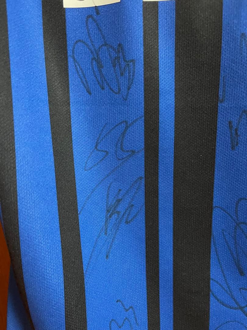 インテル　サイン入りユニフォーム　2017年　Inter セリエA