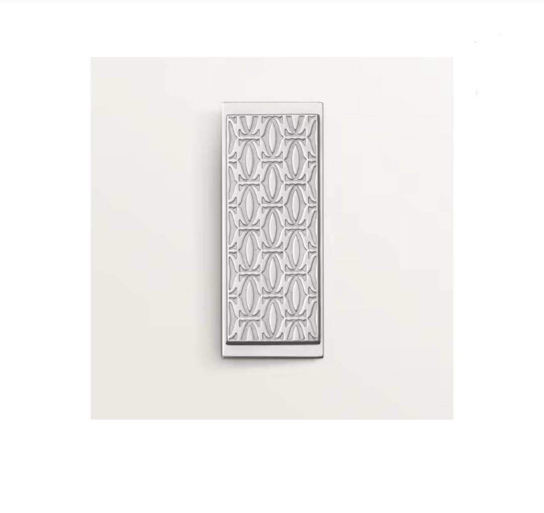 【Cartier】C ドゥ カルティエ デコール マネークリップ