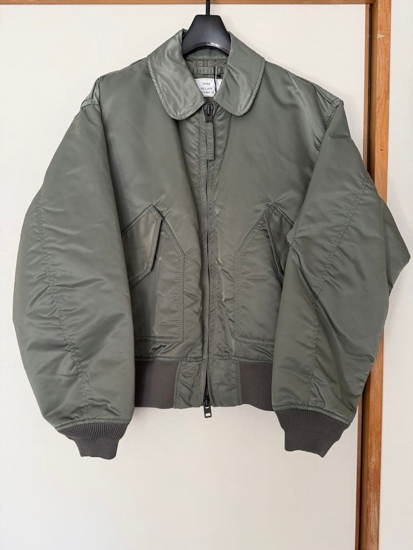 HYKE MA-1 2025FW サイズ3