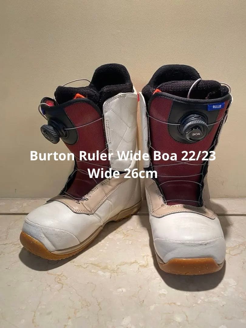 スノーボード Burton Ruler Wide Boa 26cm