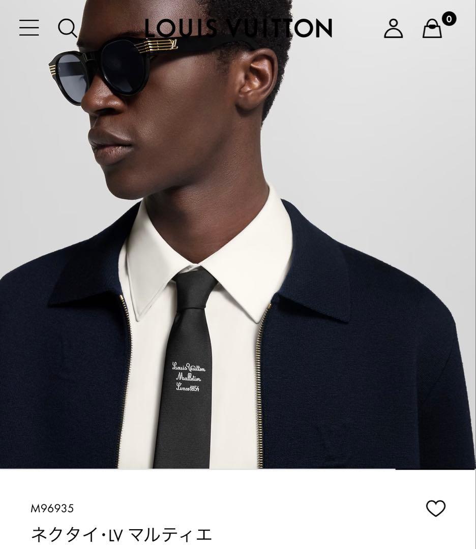 ルイ ヴィトン ネクタイ・LV マルティエ 新品 未使用
