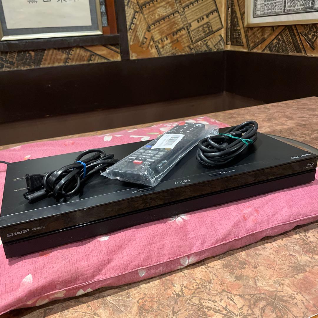 SHARP BD-NS510 12倍録 500GB 新リモ等付フル装備　完動品！