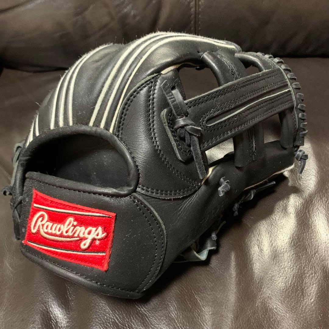 Rawlings 軟式内野手用グローブ 黒