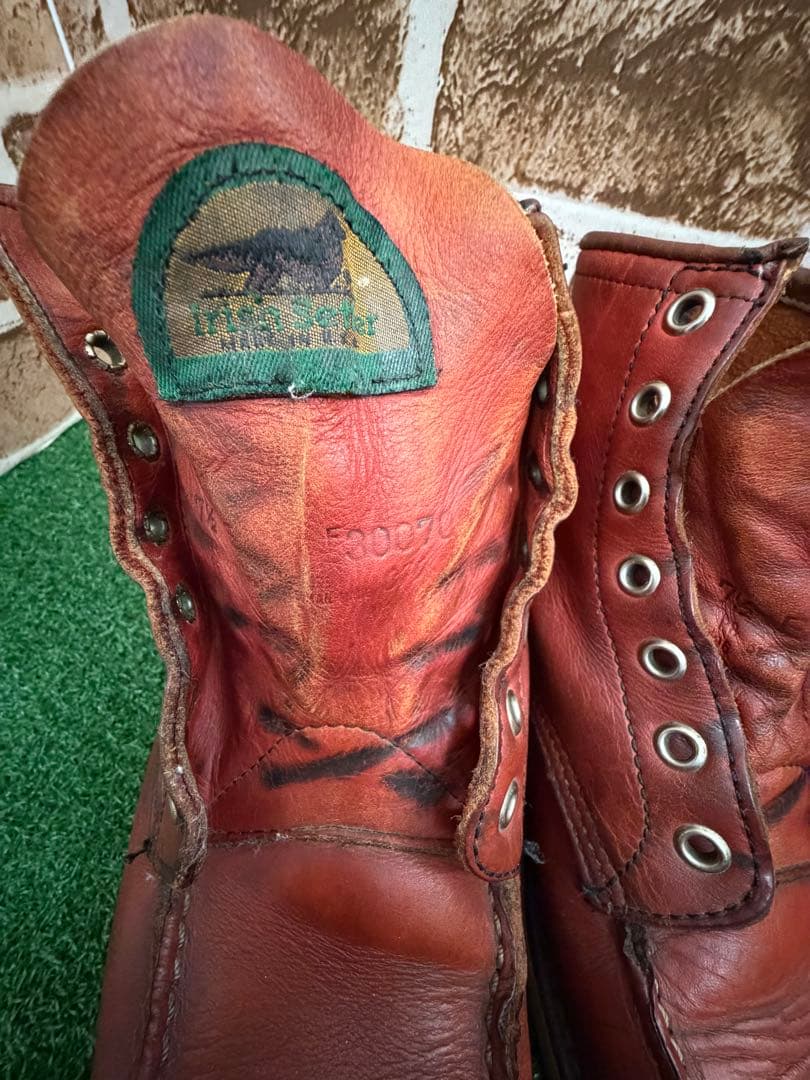 h*9様 RED WING 875 アイリッシュセッター 半円犬タグ 96年製