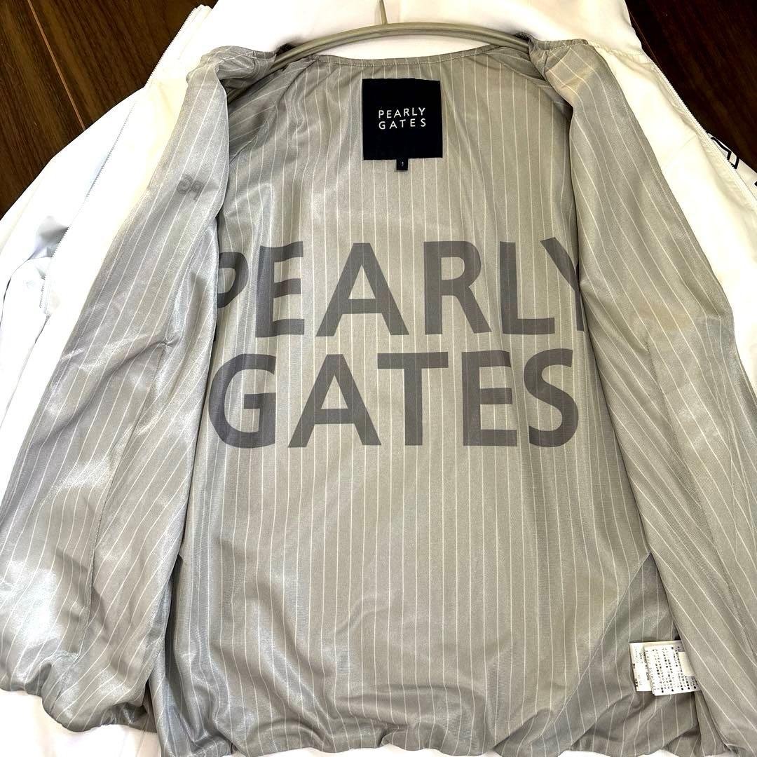 新品♪PEARLY GATES PG89 ホワイトジャケット　１太陽光熱　保温性