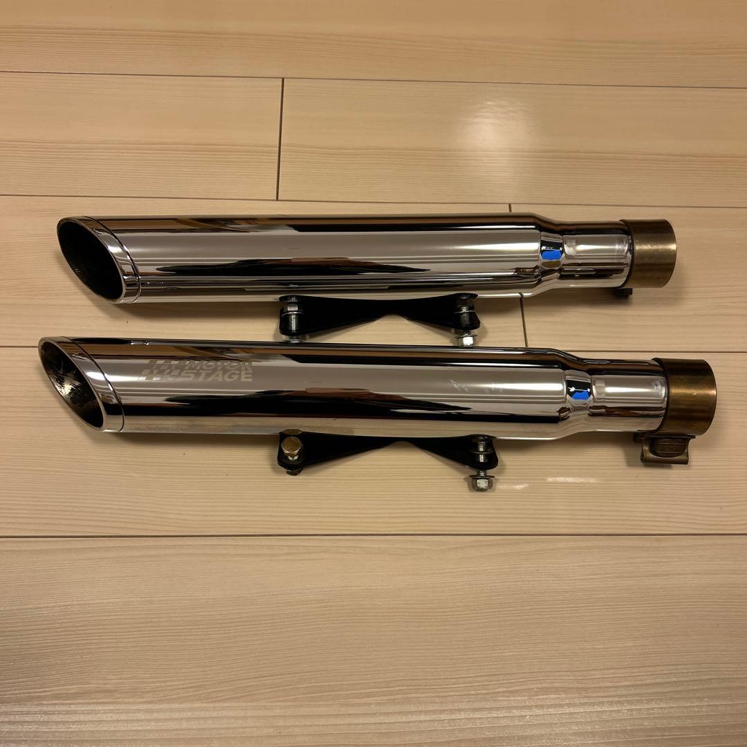 MOTOR STAGE ステンレススリップオン マフラー スポーツスター2015