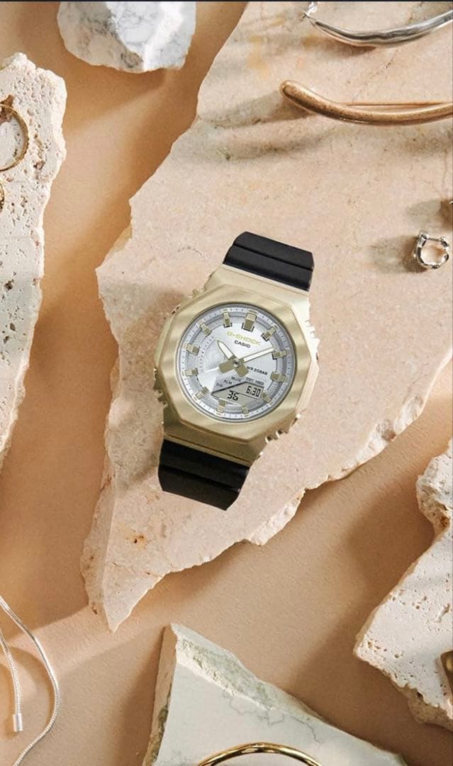 特価！G-SHOCK GM-S2100BC-1AJF メタルカシオークゴールド