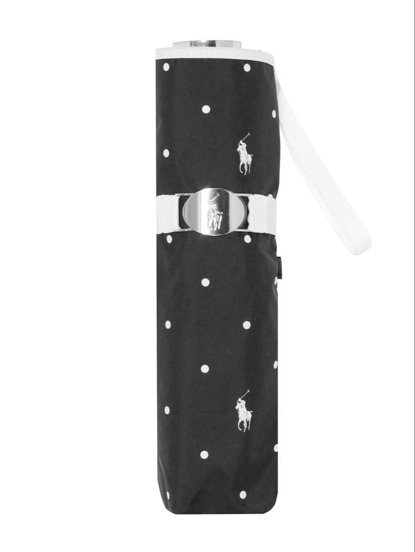 《新品》ラルフローレン　ドット柄　UV遮熱 遮光 100% 晴雨兼用傘