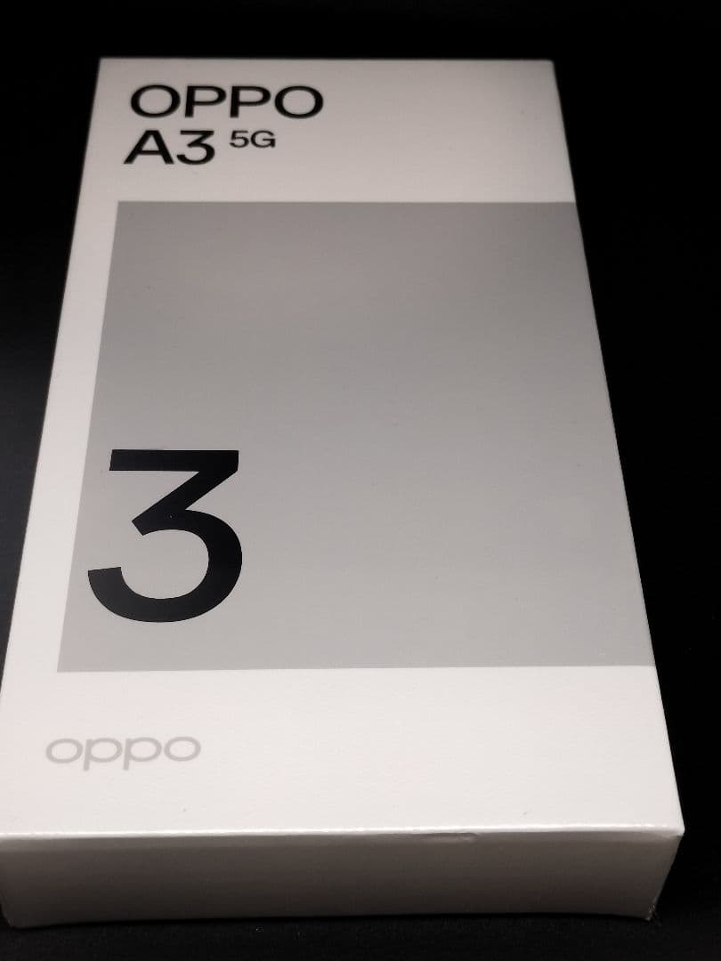 OPPO A3 5G 本体 4GB/128GB　ブラック