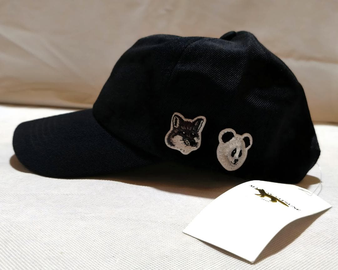 セ*ジ様 Maison Kitsune メゾンキツネ　パンダ　キャップ　帽子