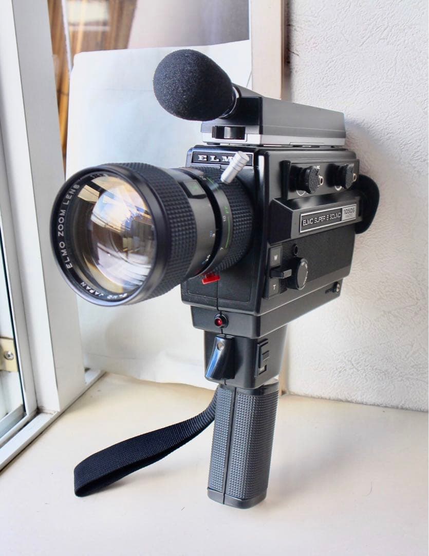 8mmフィルムカメラ　ELMO SUPER8 SOUND 1050S 実写確認済