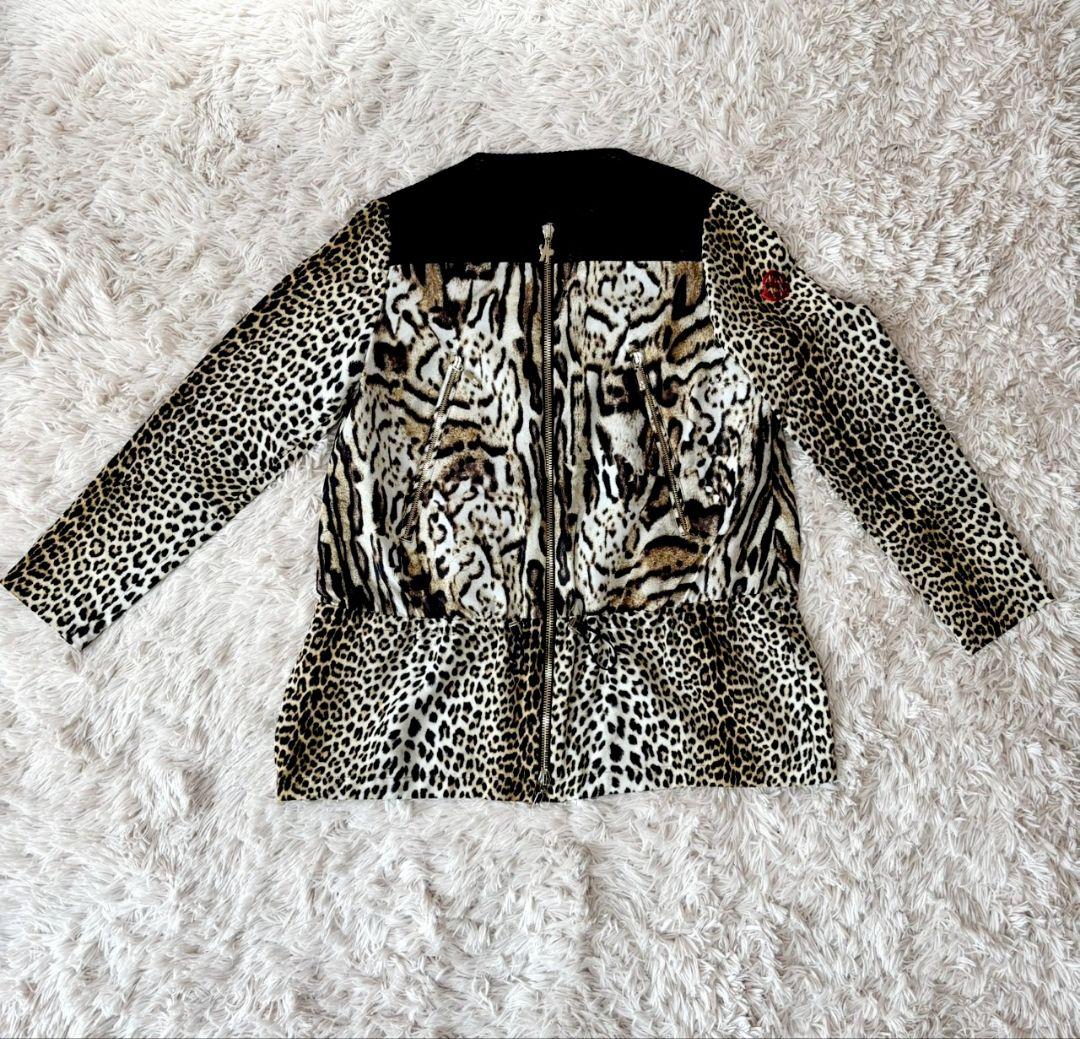 【はっちゃん】★ジャケット★ロゴ装飾★ガムルージュ★レディース★サイズ1★