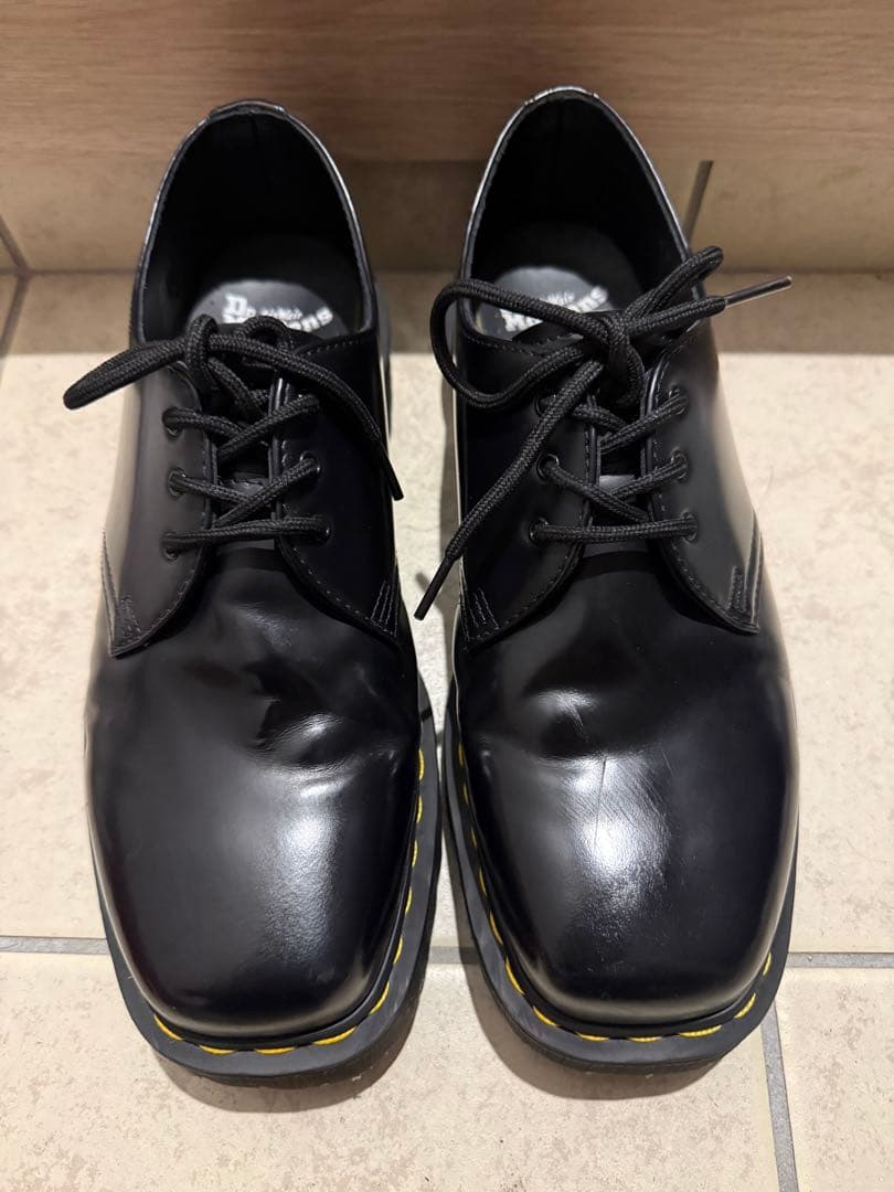 y*9様 Dr.Martens スクエア 3ホール 1461 黒　UK9