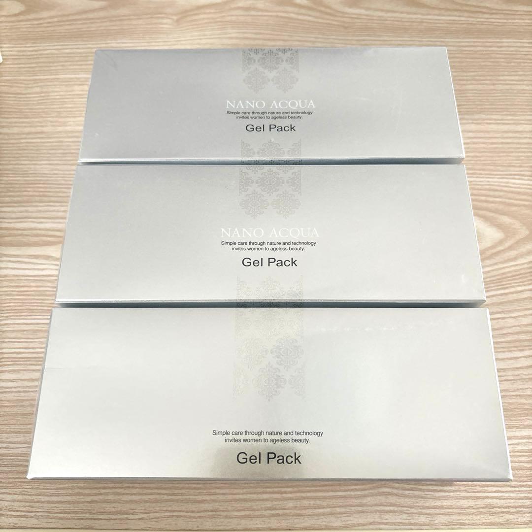 ナノアクア　ジェルパックSｘ3箱