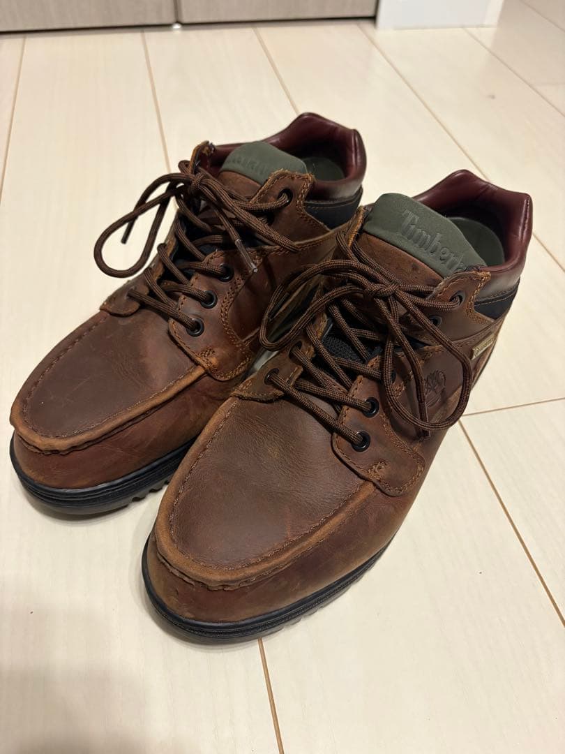 Timberland Moc Toe Mid GTX ブラウン