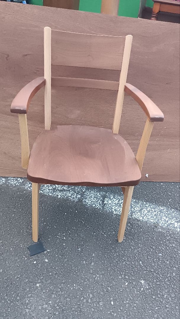 y*o様 3690)イバタ インテリア　アームチェア　ダイニングチェア