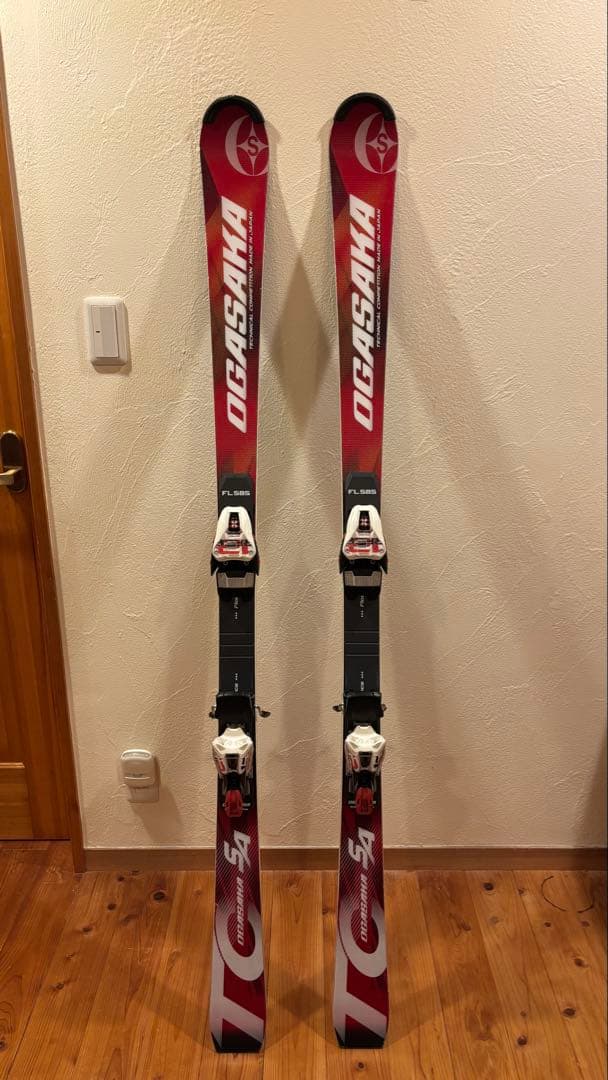 OGASAKA TC SA スキー板 レッド/ホワイト