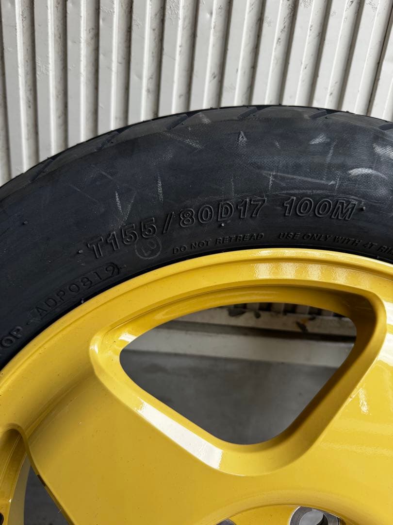 【未使用】30系アルヴェル17インチ 4T 5穴114.3 T155/80D17