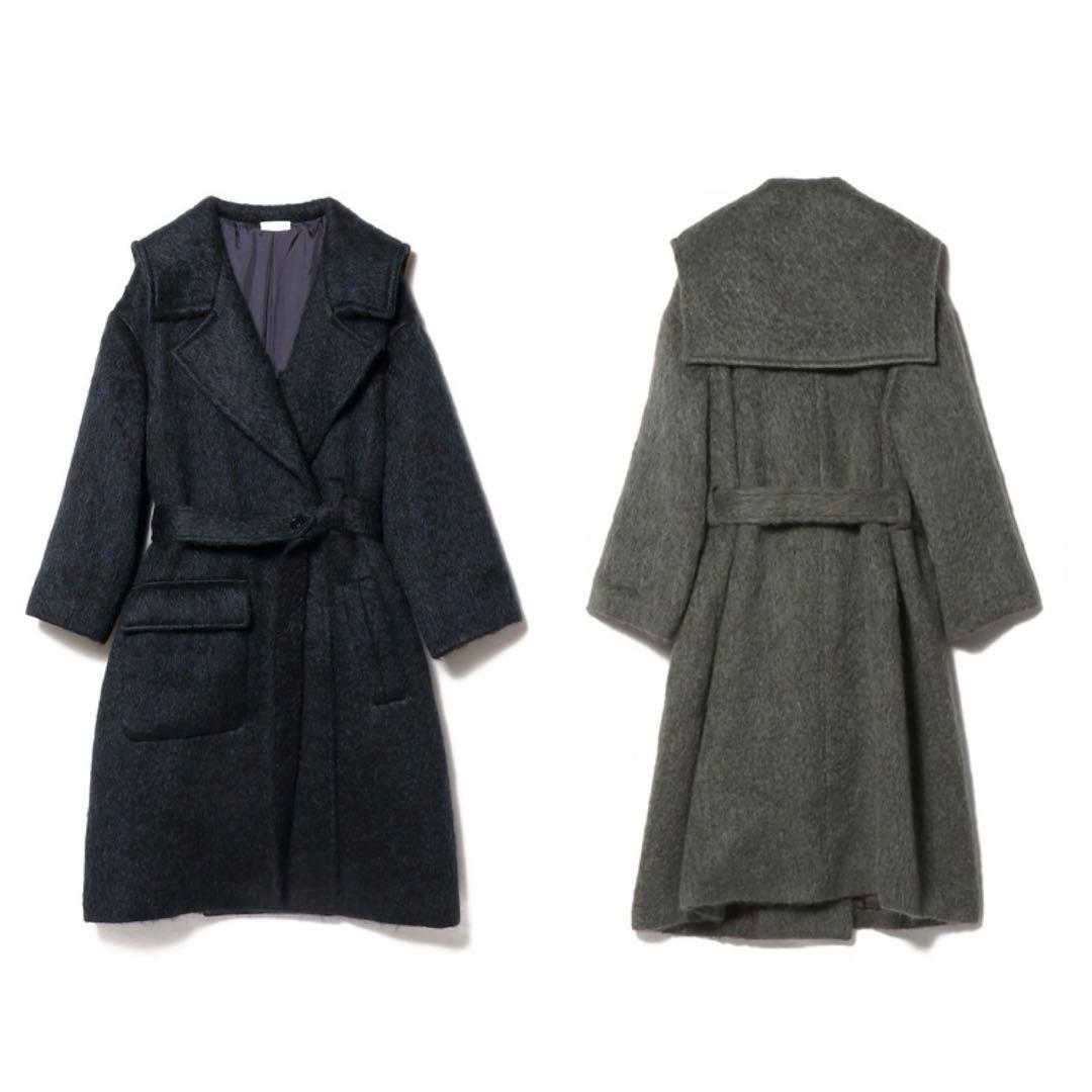 【COLUMN】定価13.2万　ウールシャギーコート　アルパカ　モヘア　38