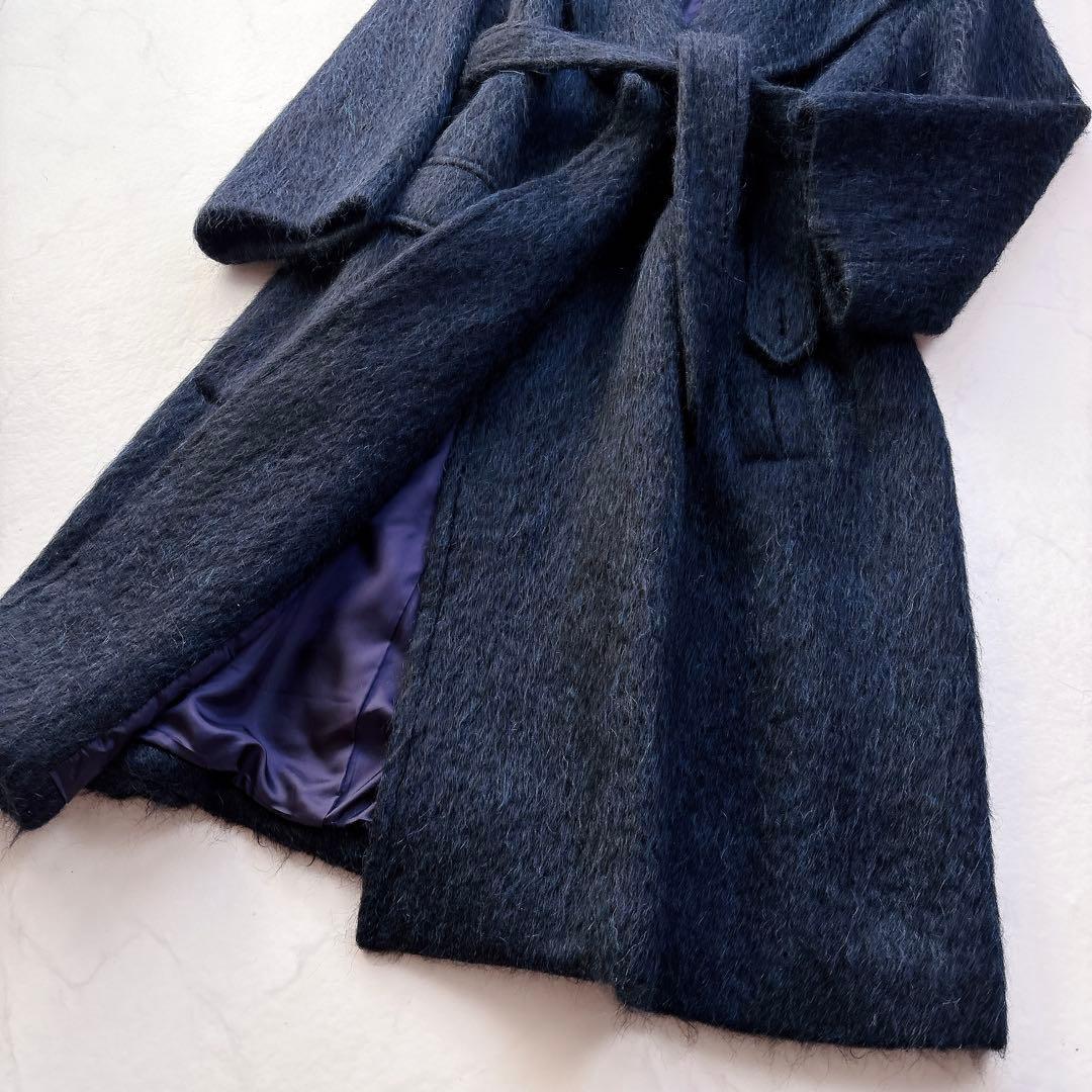 【COLUMN】定価13.2万　ウールシャギーコート　アルパカ　モヘア　38