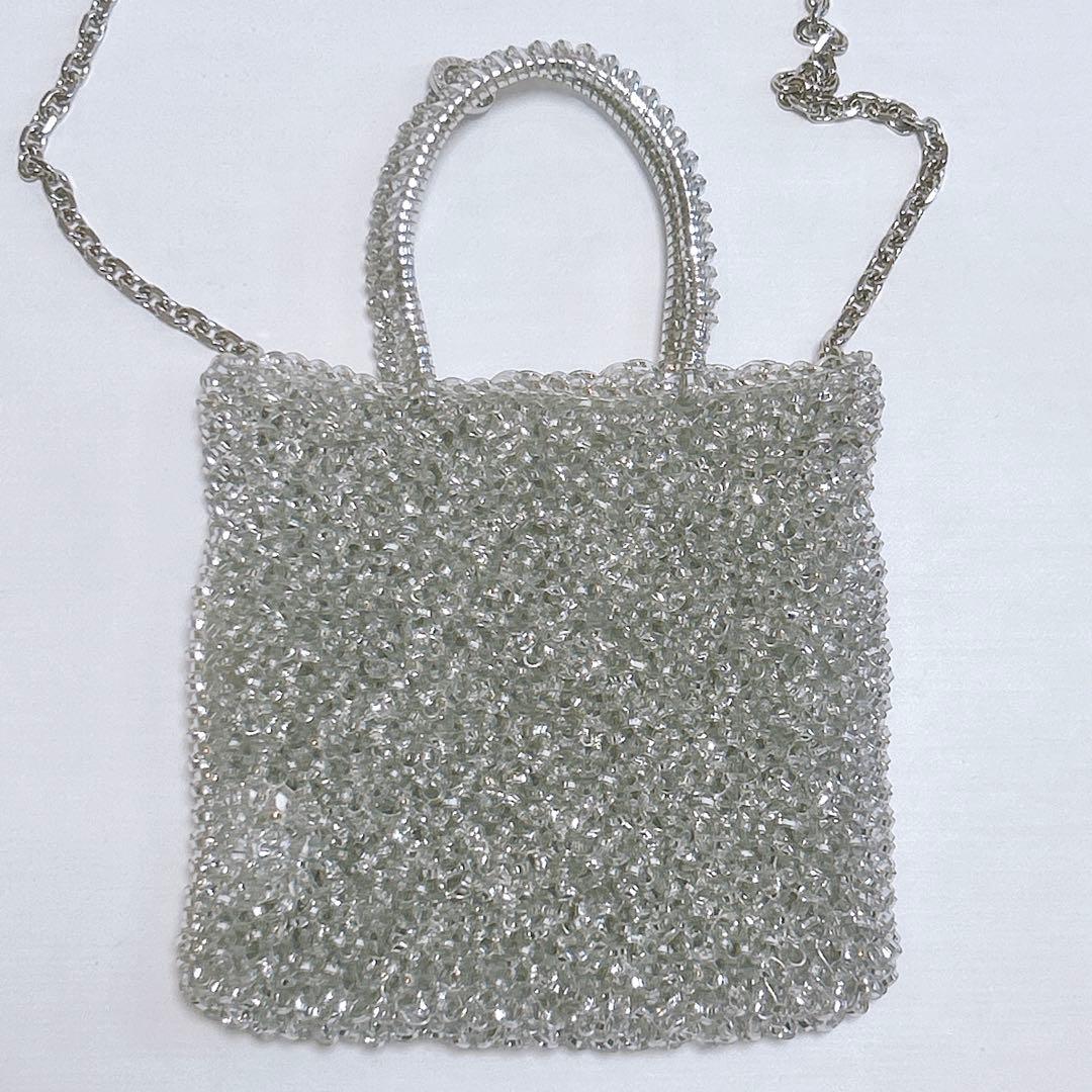 未使用級✨ANTEPRIMA スタンダード ミニアトゥーラ シルバー ショルダー