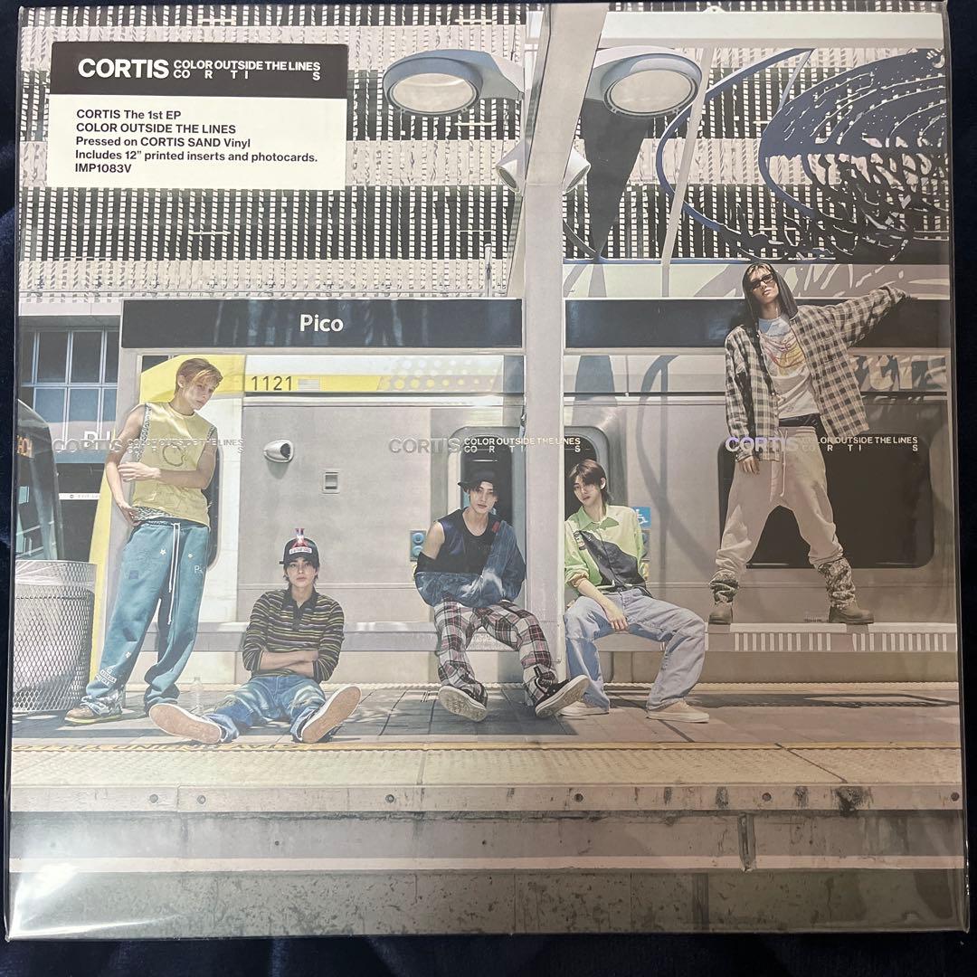 新品未開封 CORTIS COLOR OUTSIDE THE LINES LP
