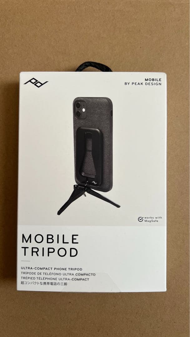 Peak Design モバイル トライポッド ブラック ピークデザイン