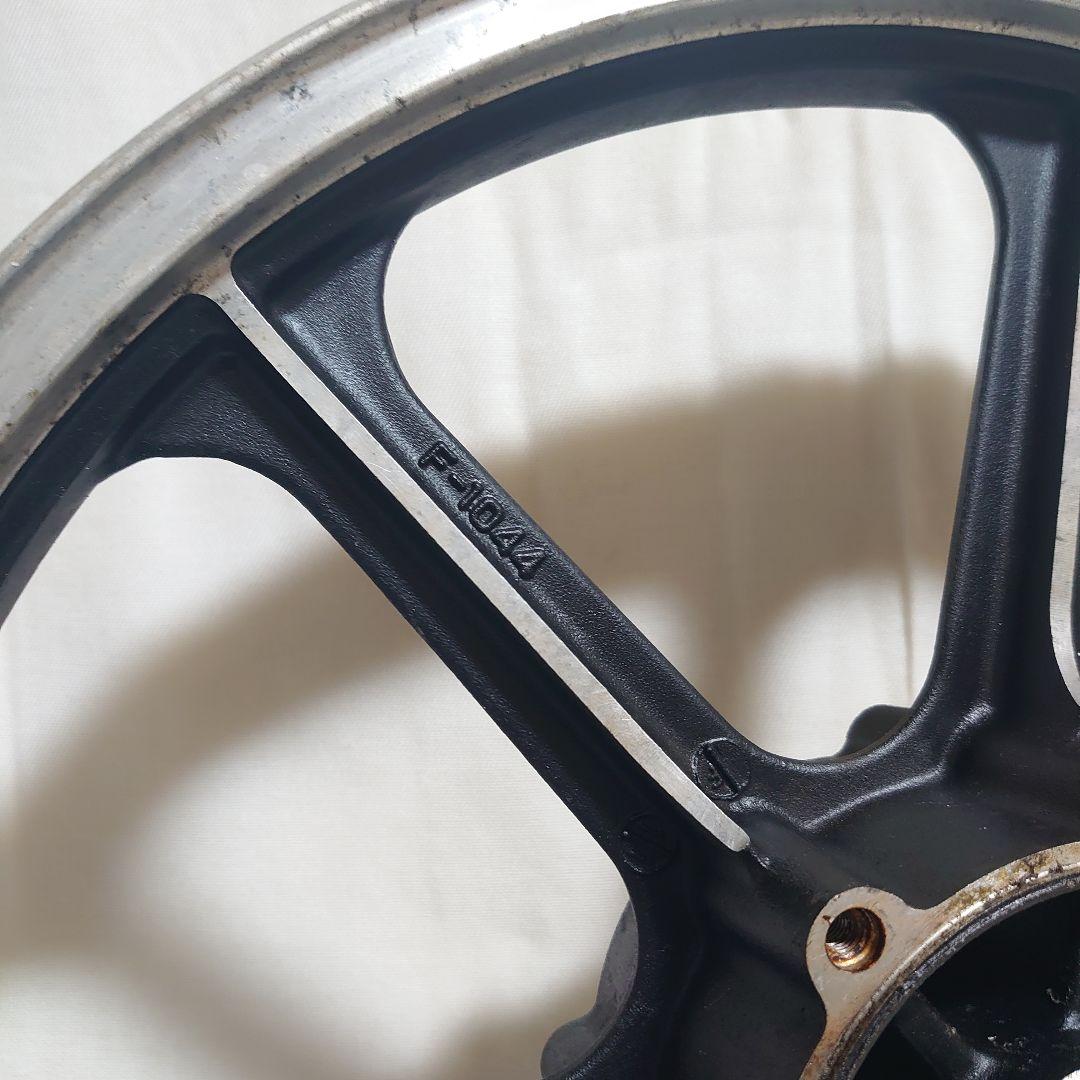 当時物 カワサキ 純正 フロント ホイール 19インチ 1.85 ブレ無し