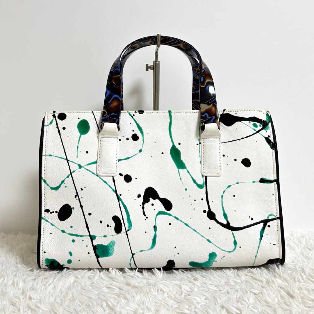 【美品】 HOMMON ゴートピュレバッグ ハンドバッグ ショルダーバッグ