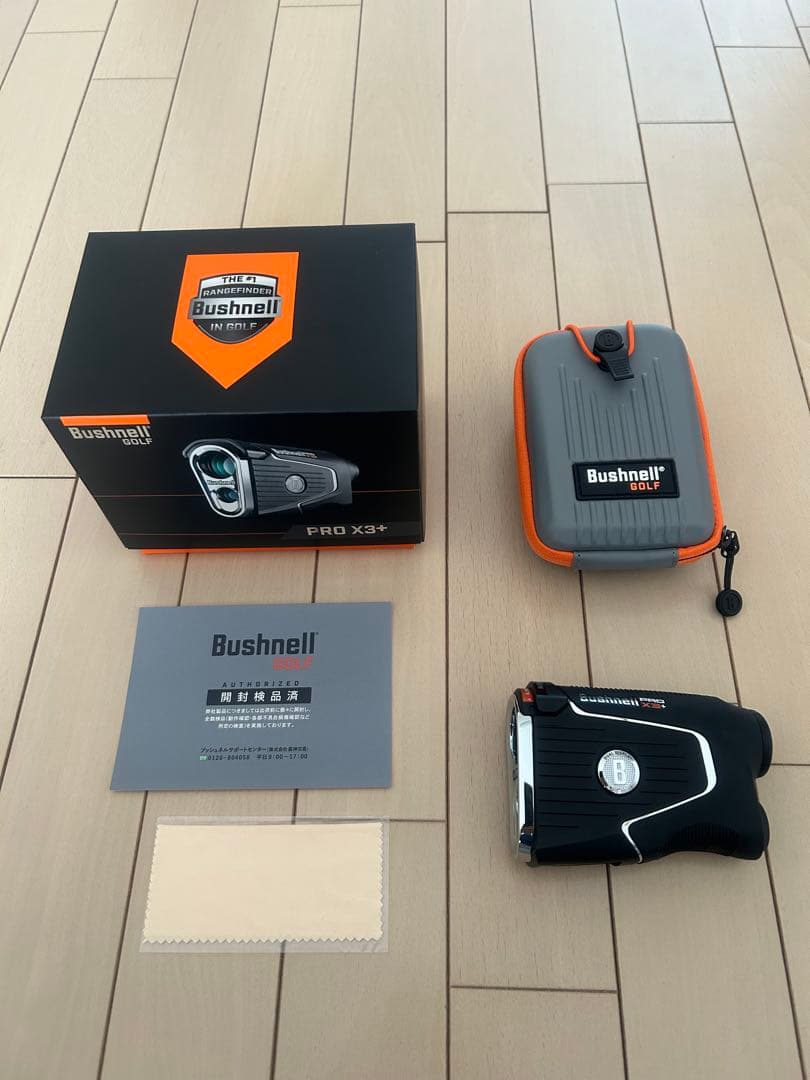 Bushnell ブッシュネル PRO X3＋ ゴルフ計測器【日本正規品】