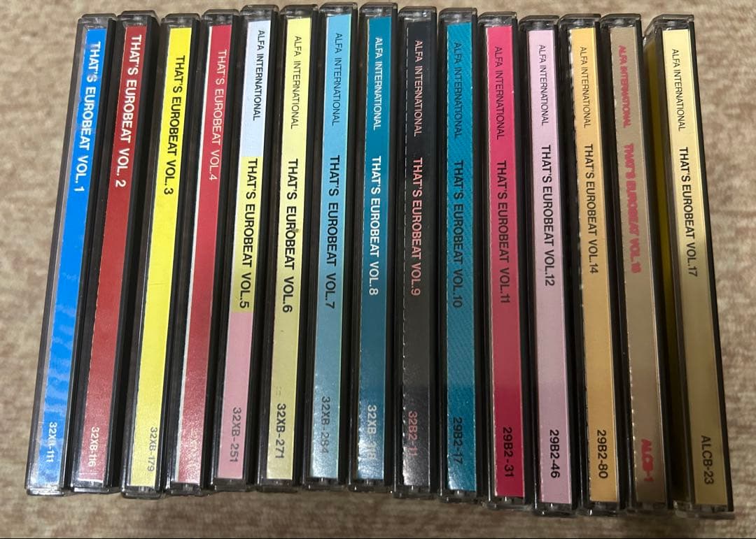 ザッツユーロビート まとめ売り That's Eurobeat
