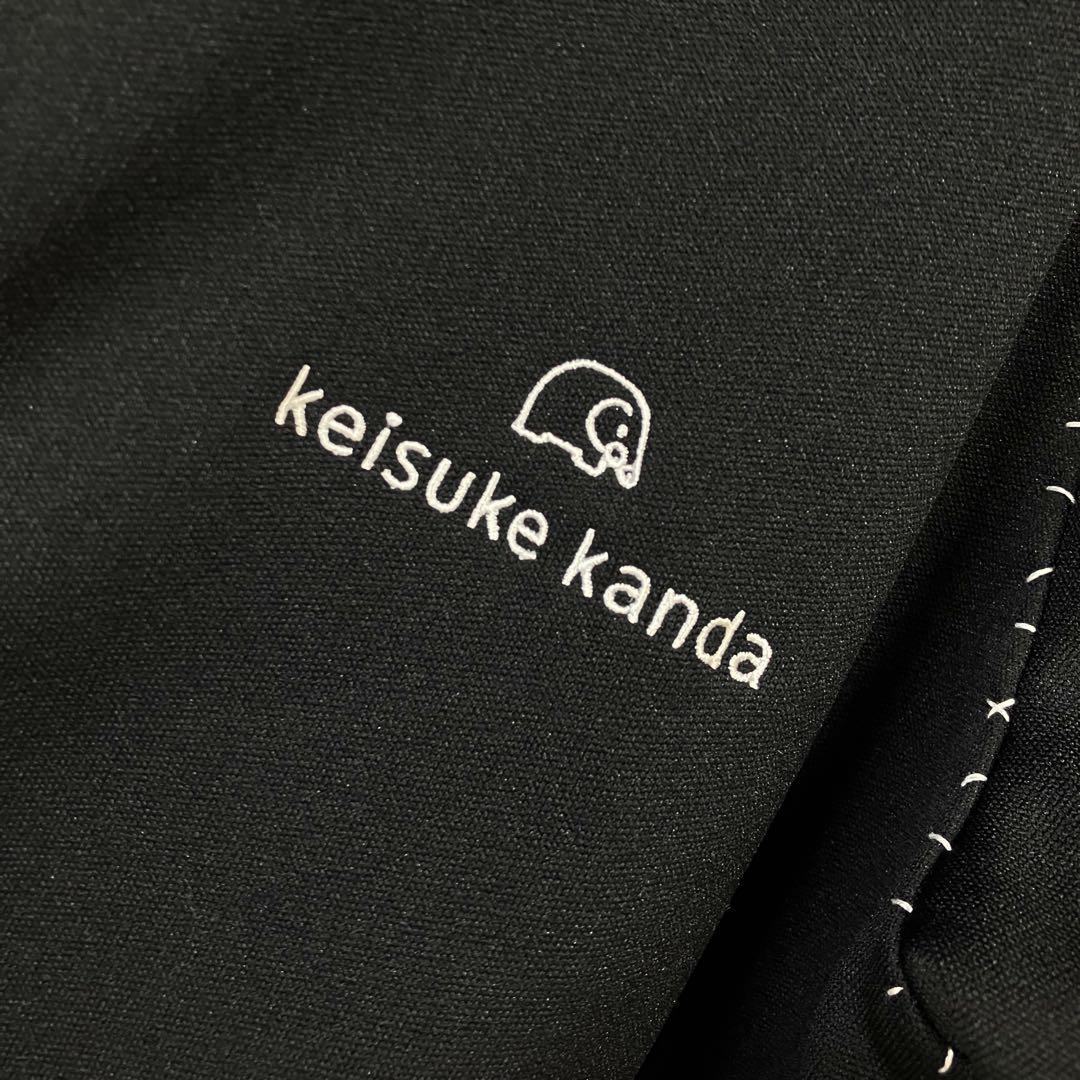 keisuke kanda(ケイスケカンダ) ジャージ・ミーツ・マスク(上) 黒