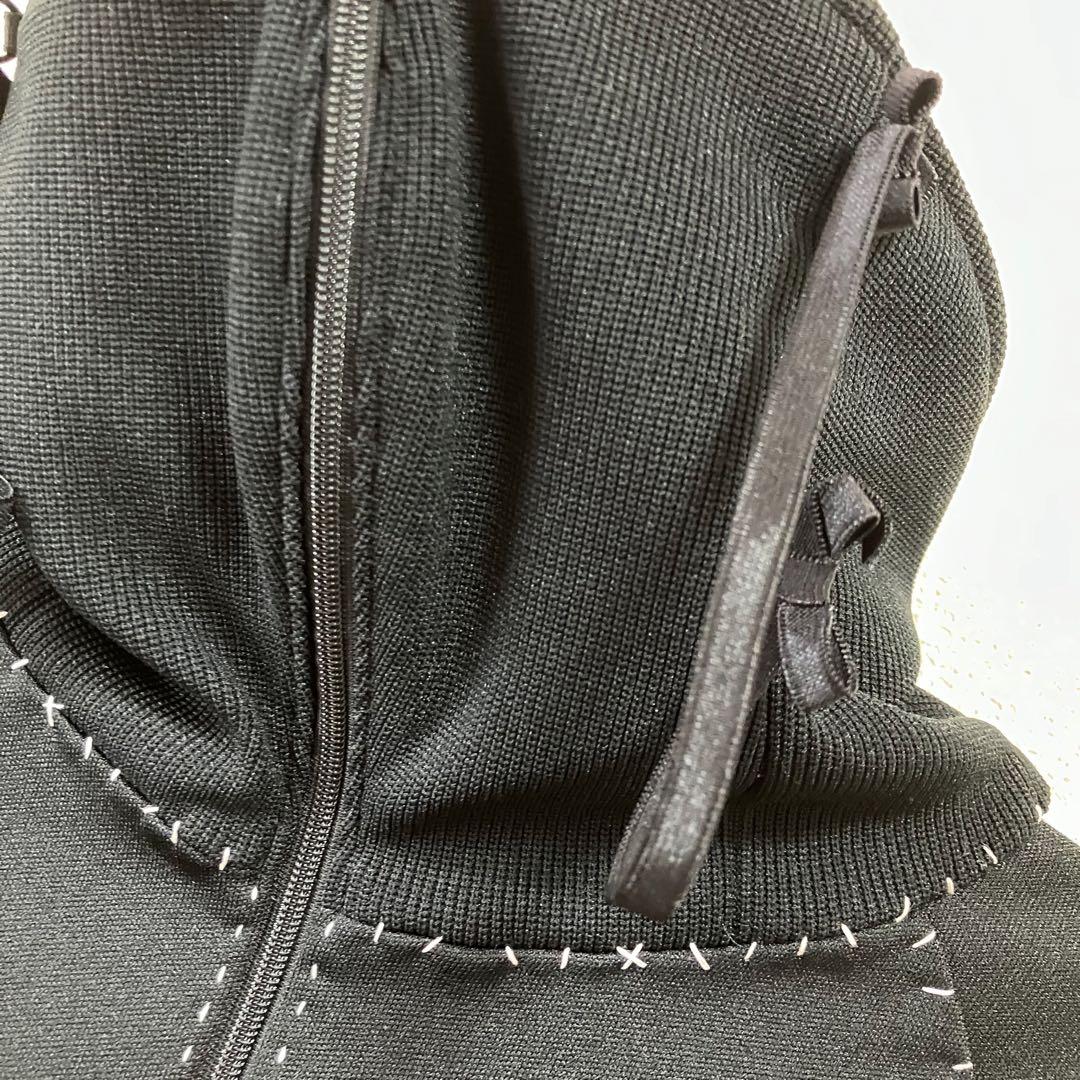 keisuke kanda(ケイスケカンダ) ジャージ・ミーツ・マスク(上) 黒