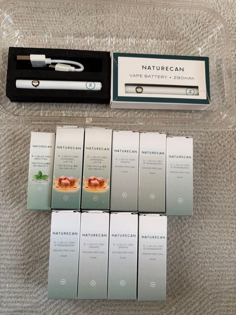 NATURECAN VAPEフレーバーオイルand etcセット