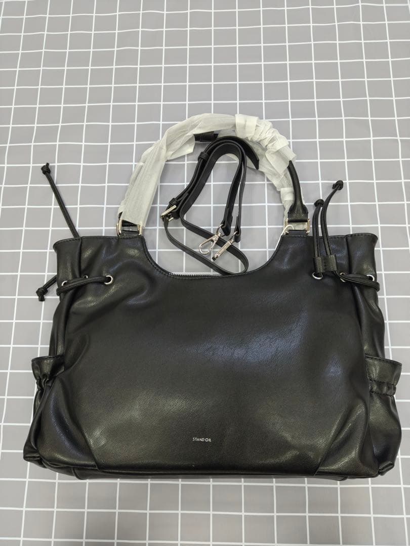 Stand oilブラック ショルダーバッグ