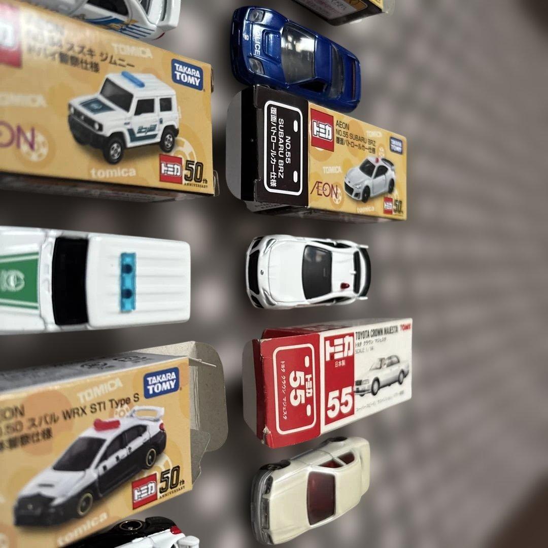 日本製トミカ3個、AEONトミカ5個含む16個セット