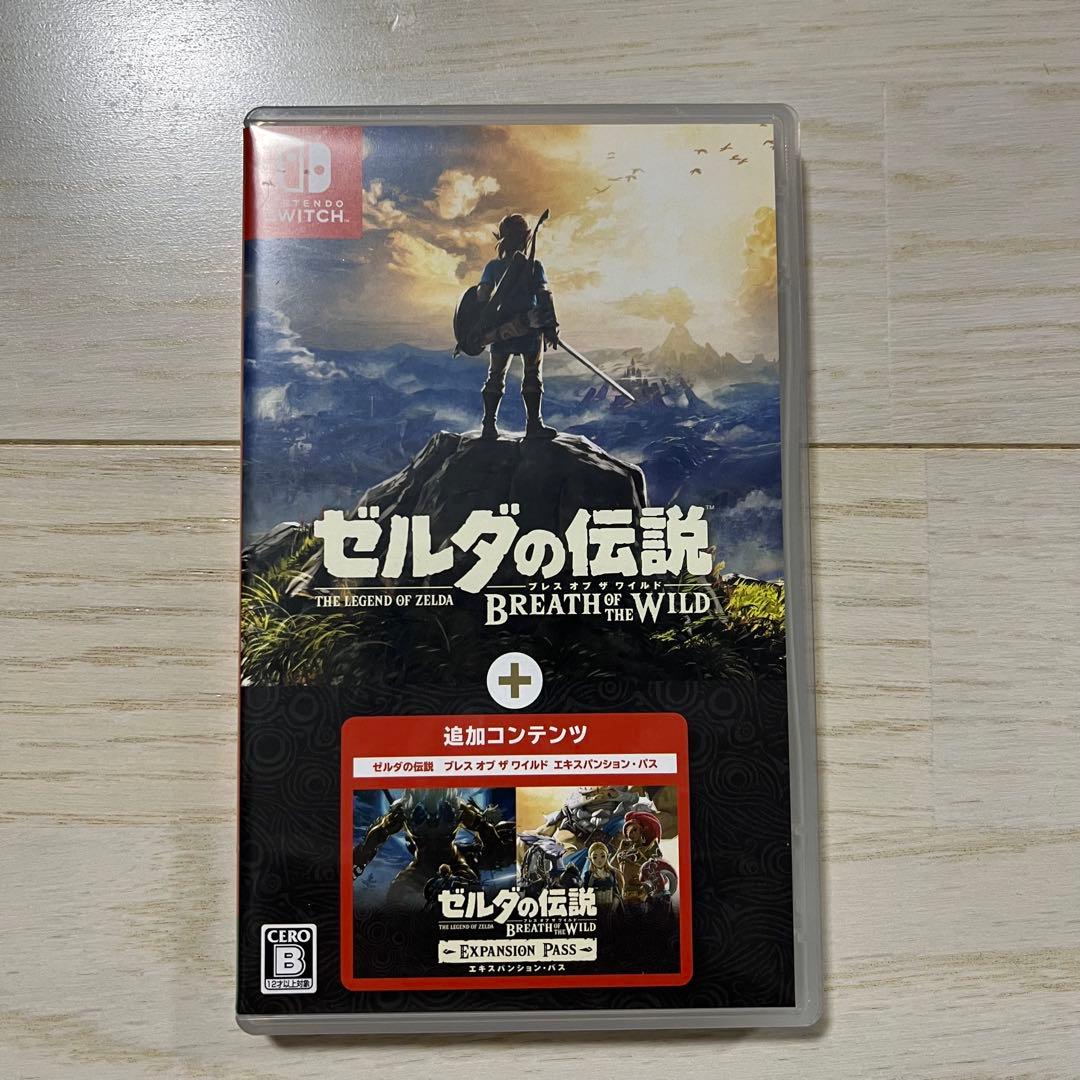 （美品）ゼルダの伝説　ブレスオブザワイルド　エキスパンションパス