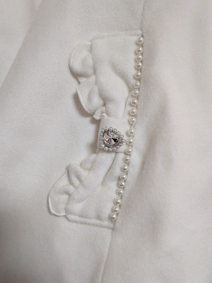 NOEMIE ノエミー ケープフリルドーリーフレアコート Lサイズ