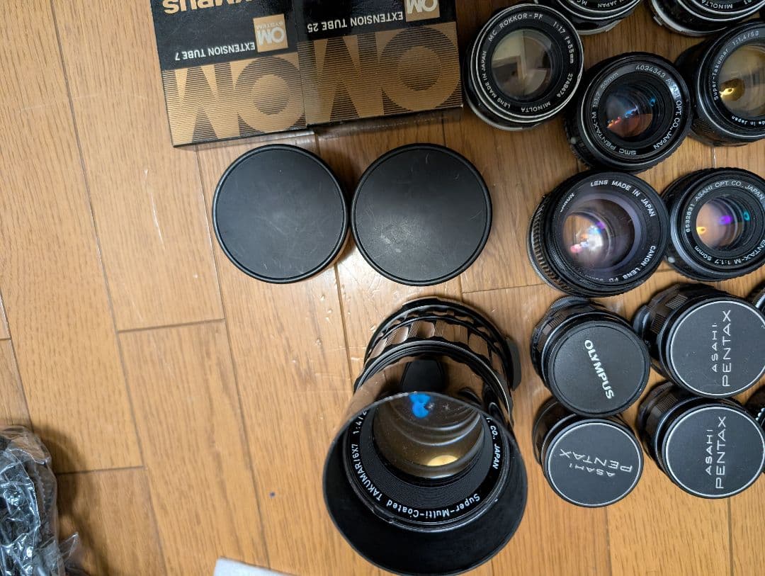 【ジャンク】オールドレンズ　PENTAX,Olympus,MINOLTA等