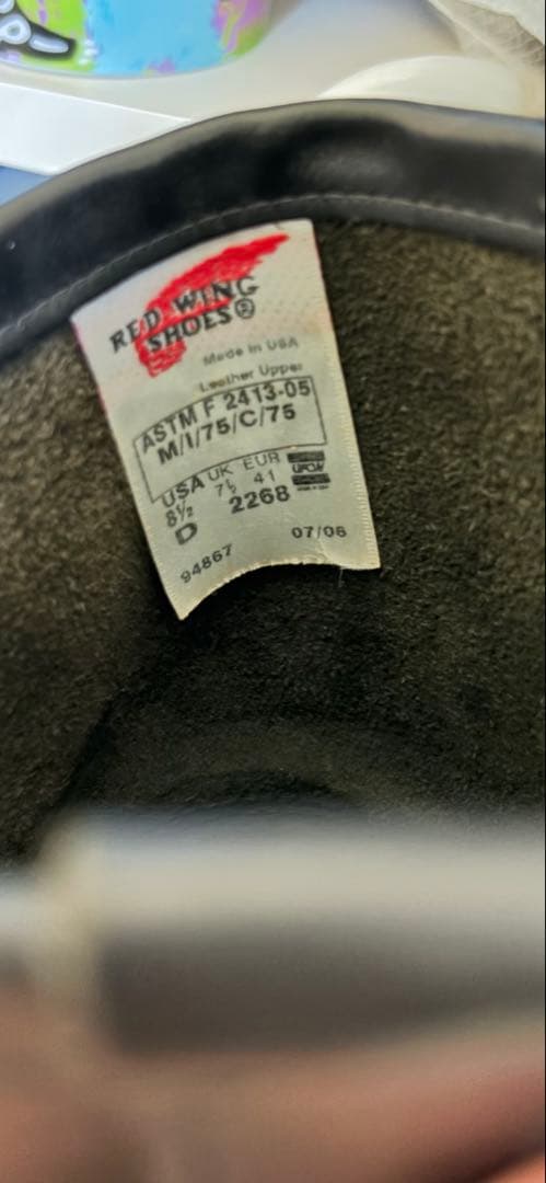 RED WING SHOES エンジニアブーツ ブラック