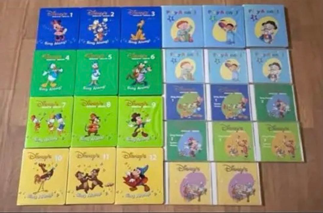 DWE ディズニー英語システム DVD CDシングアロング　プレイアロングセット