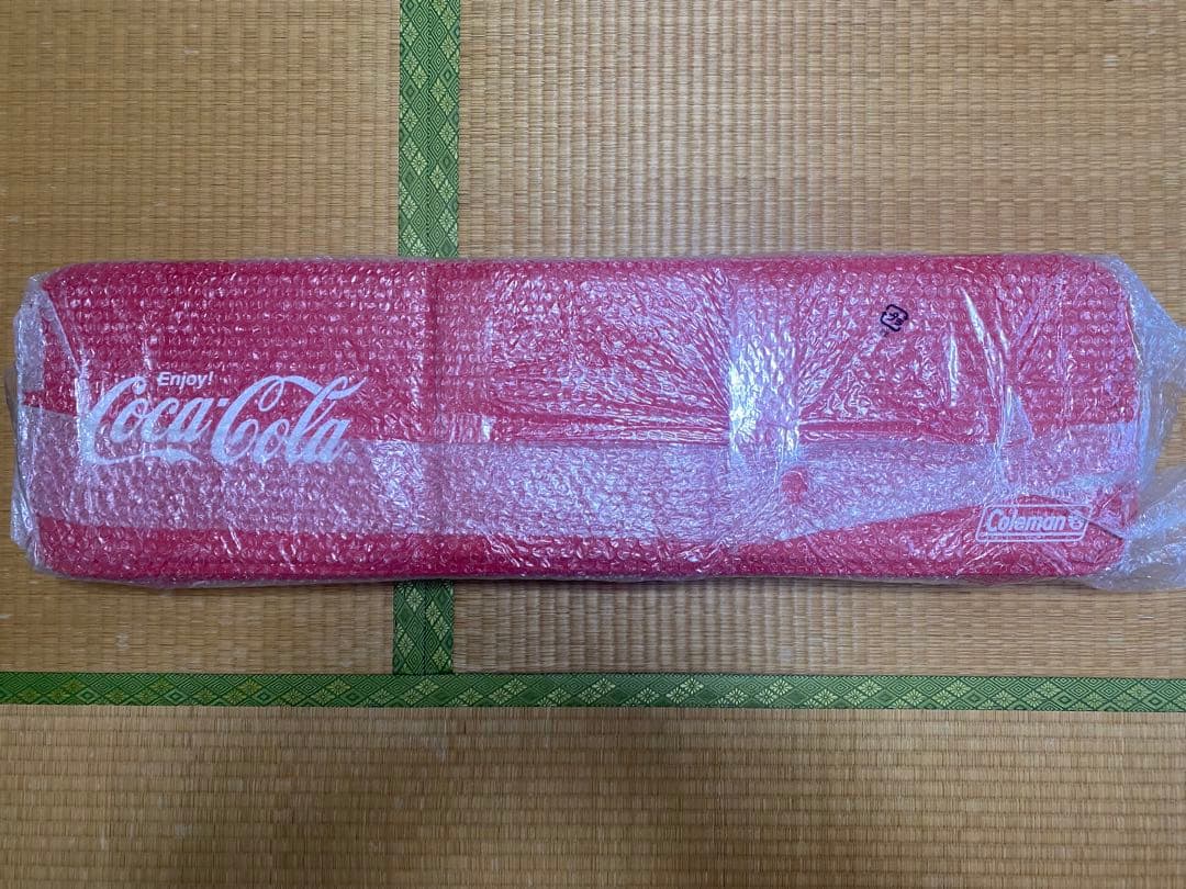 コカコーラ　コールマン　テーブル＆チェアセット　キャンプ用品　アウトドア　未使用
